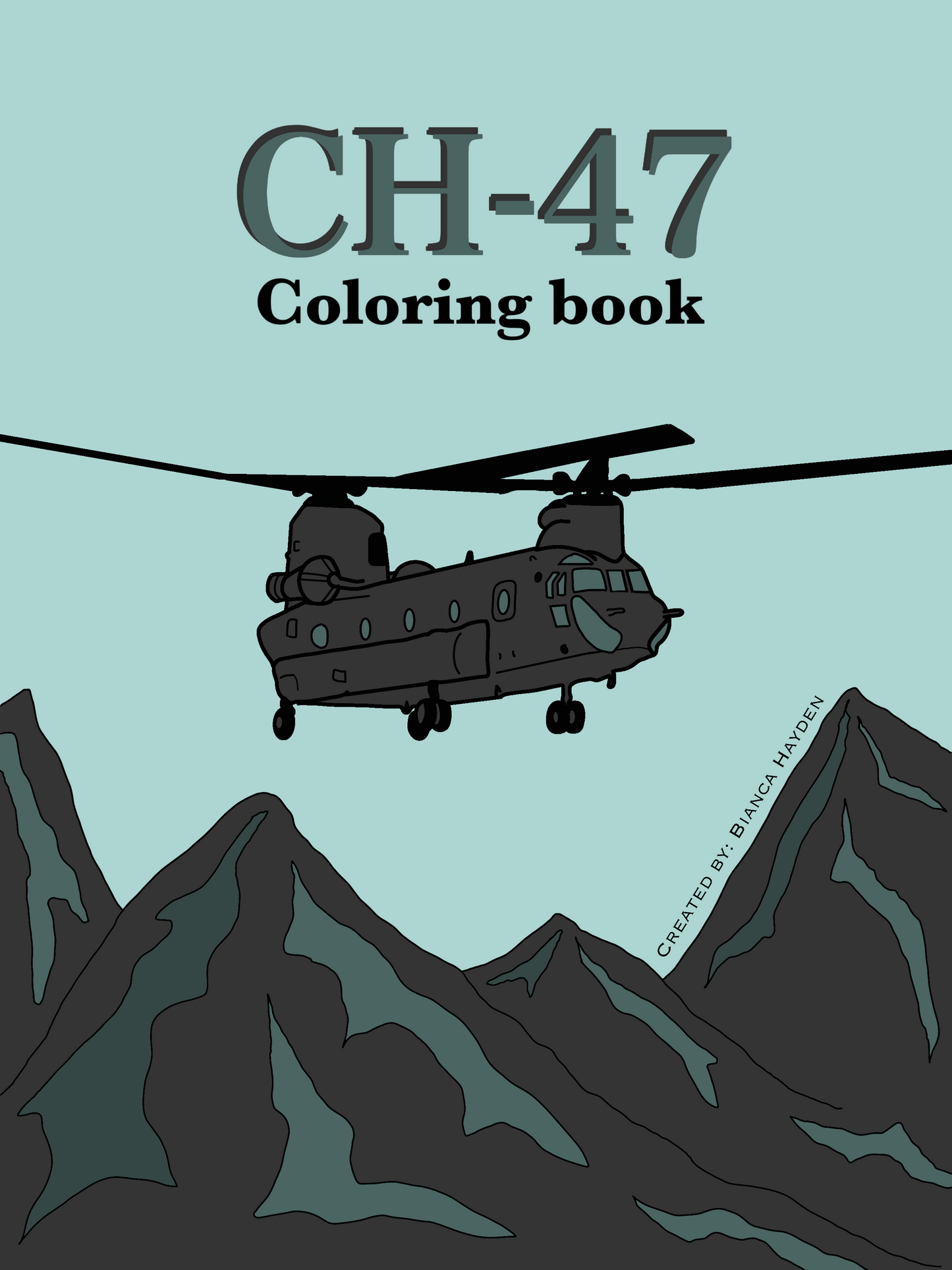 Coloring Book CH-47